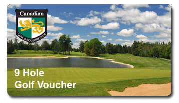 9 Holes of Golf Voucher -  Ottawa Golf Course Specials