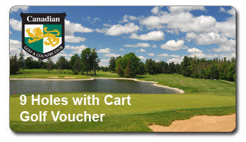 9 Holes of Golf Voucher -  Ottawa Golf Course Specials