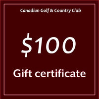 Gift Certificates -  Ottawa Golf Course Specials