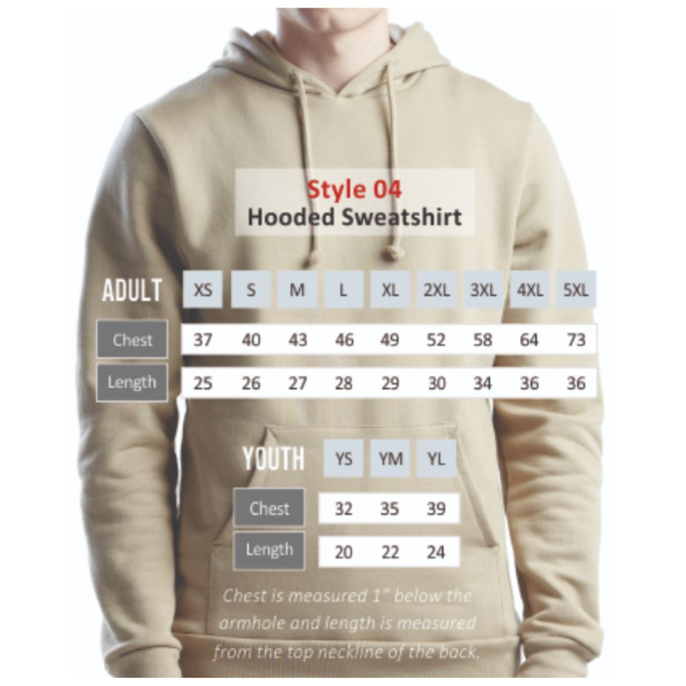 Canadian Golf Hooded Sweatshirt - MADE IN CANADA - UNISEX