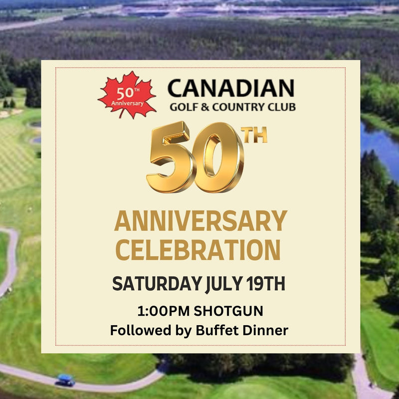 Canadian 50th Birthday Party - 18 Holes & Dinner