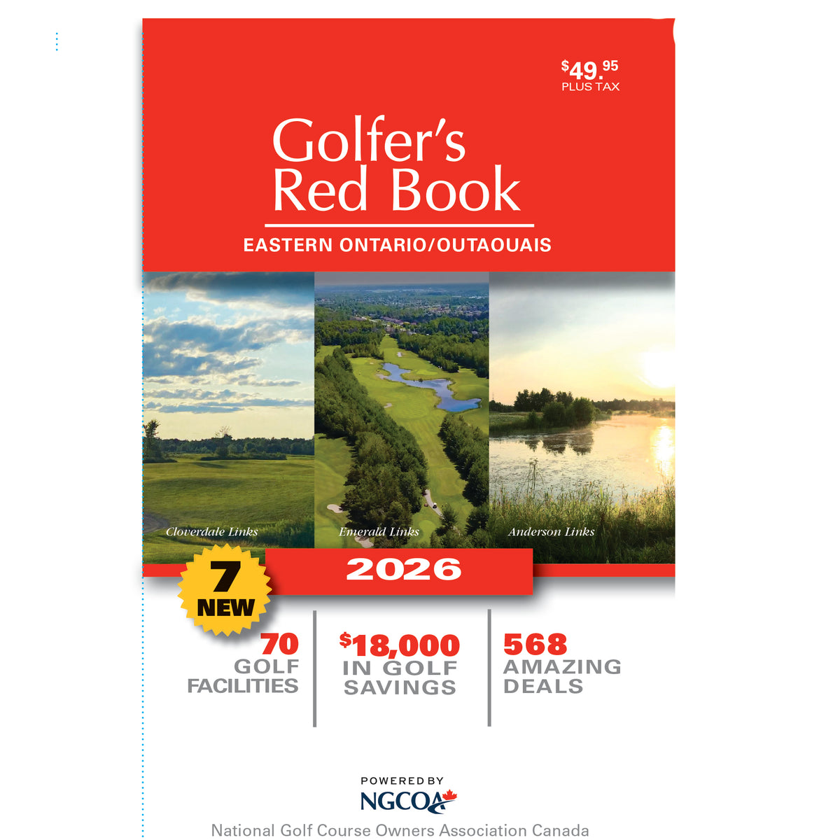 2026 Golfer's Red Book - Great Deals on Golf – Canadian Golf & Country Club