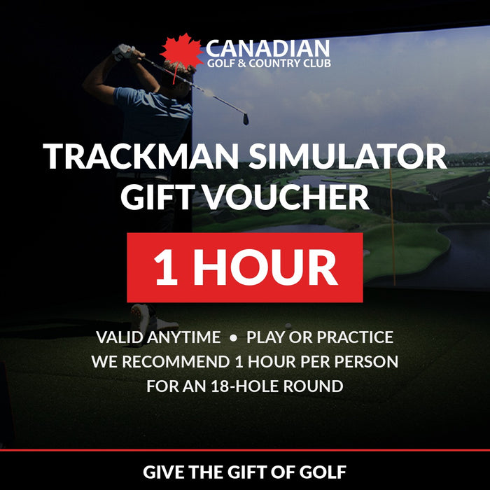 Trackman Simulator Gift Voucher - 1 Hour