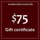 Gift Certificates -  Ottawa Golf Course Specials